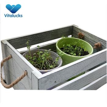 Hot selling distressed white wooden crates