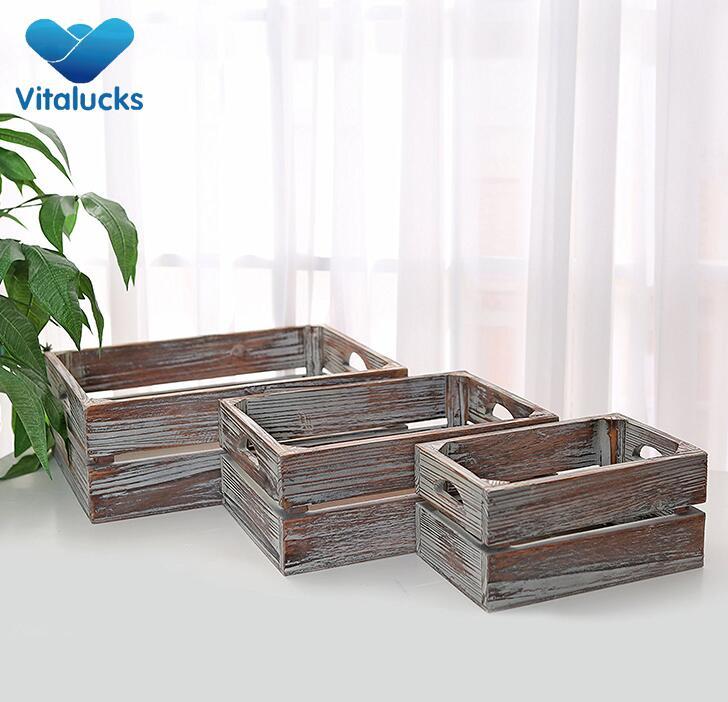 wooden storage box