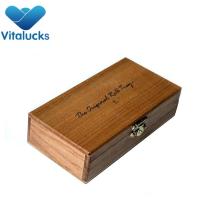 Hot sale Custom cheap vanished wooden cigarette box
