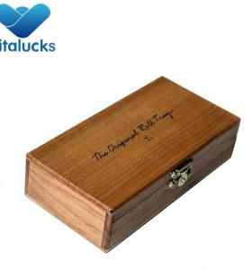 Hot sale Custom cheap vanished wooden cigarette box
