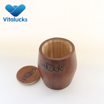 Wooden coffee barrel package box by manufacturers