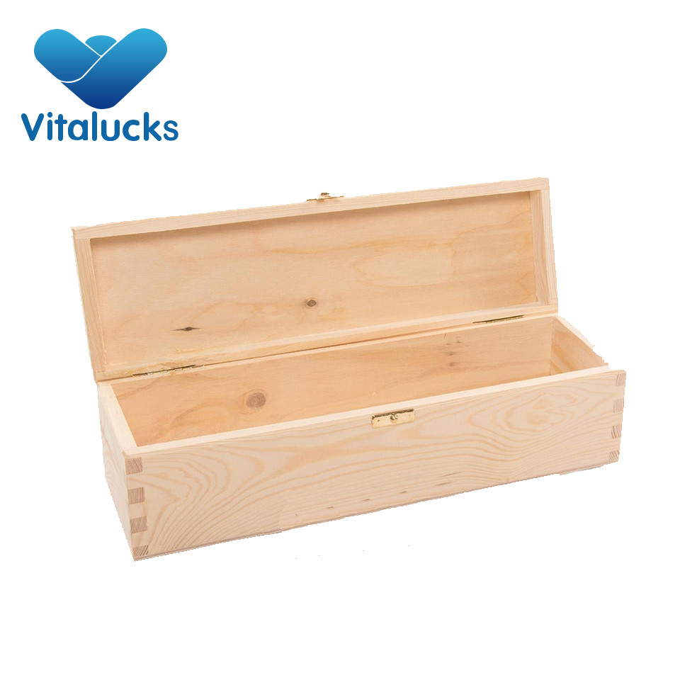 wooden packing box for wine