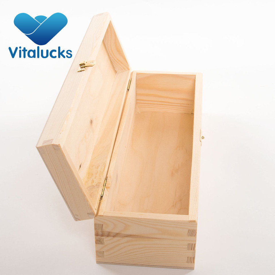 wooden boxes for wine bottles