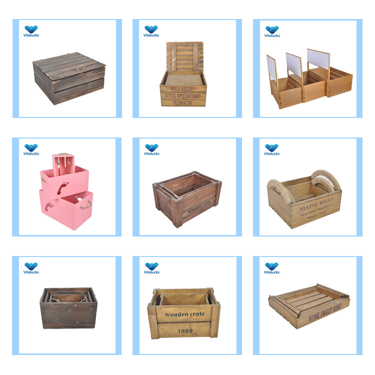 wooden gift packing box