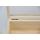 Wooden display box with window pine wood unfinished hinged lid