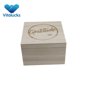 Wooden gift storage package storage boxes