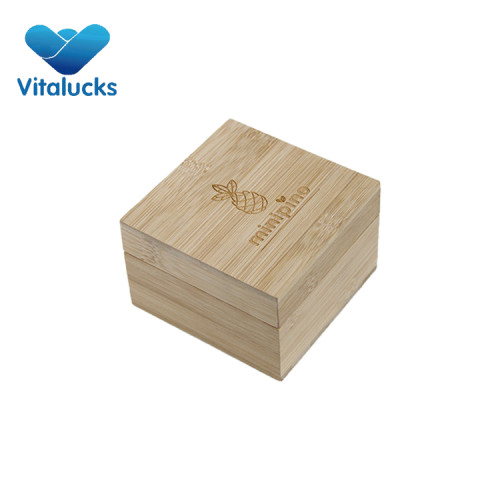 Small wooden collection box for crafts