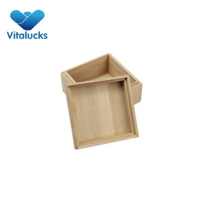Small wooden collection box for crafts