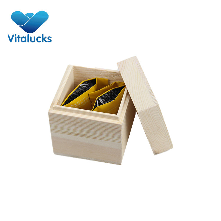 wooden storage box for rings