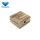 Small wooden box gift paulownia solid wood hinged lid