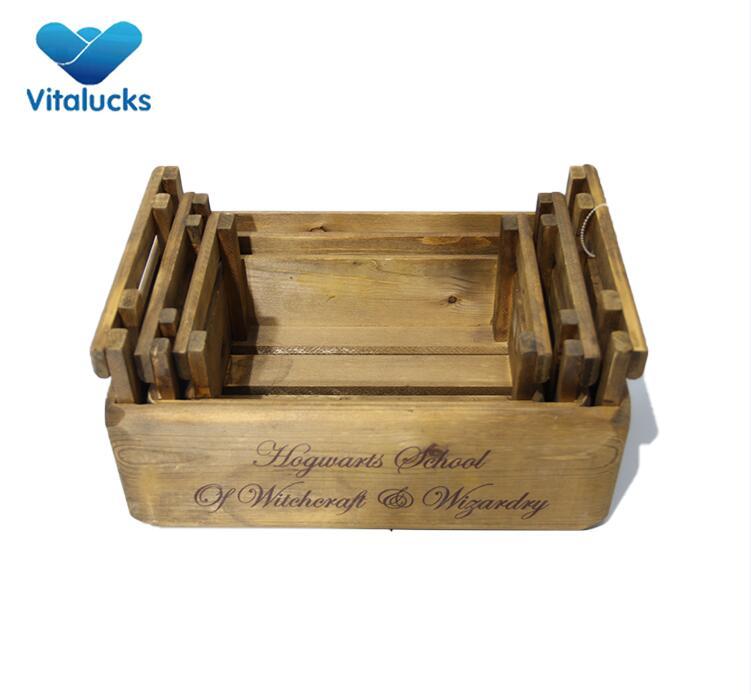 handmade wood crate