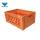 Decorative storage wooden crates set 3 colored finish
