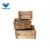 Rustic design  wooden storage crate set 3