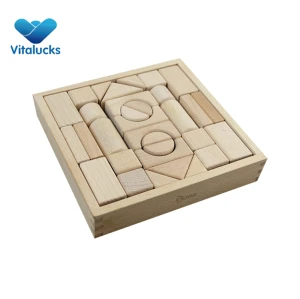 Hot sale wooden blocks game for kids