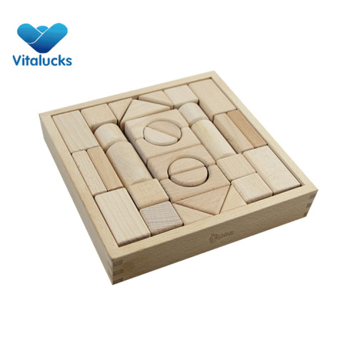 Hot sale wooden blocks game for kids