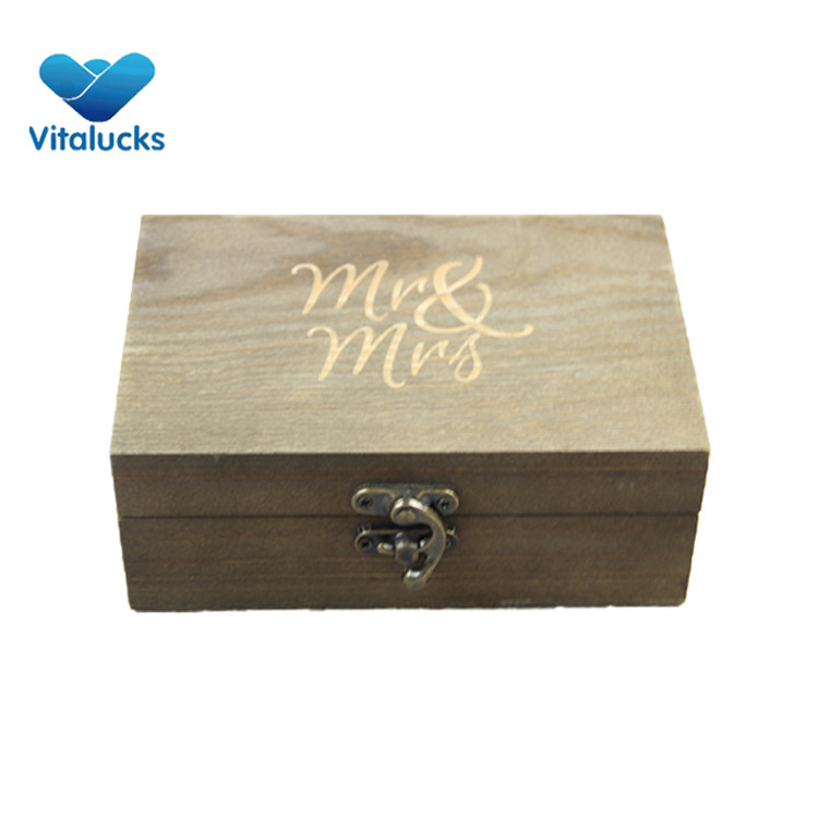 jewelry ring storage wooden box