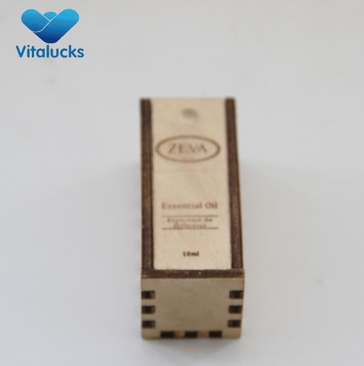 essential oil storage wooden box case single