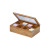 Handmade feature wood tea bags gift packaging box bamboo material
