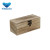 Wooden wine boxes with burned finish paulownia solid material