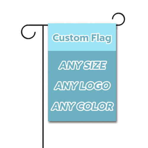 Custom Garden Flag 12 x 18 Inches 110D Polyester Double Sided Flag Without Flagpole