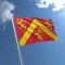 Hot sale high quality manufacturer of 3x5ft Anglesey national country flags