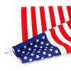 Rustic Patriotic 110g Knitted Polyester Double Sided Garden Flag Without Flagpole