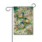 Sweet Chickadees 110g Knitted Polyester Double Sided Garden Flag Without Flagpole