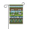 Country Club Collage 110g Knitted Polyester Double Sided Garden Flag Without Flagpole