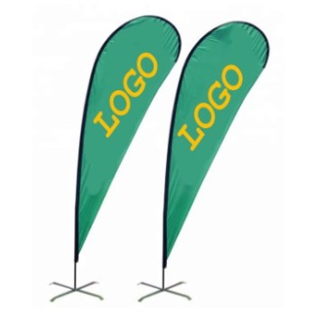Cheap Custom Double Hot Sale Sided Sublimation Printing Advertising Feather Flags