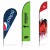 Hot Sale Sided Sublimation Printing Advertising Feather Flags