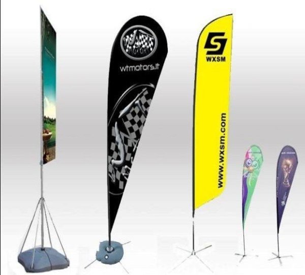 Promotion Feather Flag Flying Custom Advertising Feather Flags