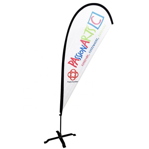 Hot Sale Durable Double Sided Beach Flag Flying Feather Flag Banner