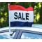 Outdoor Double Sided Car Flag With Pole Flag Advertising 12x18 inch Flag