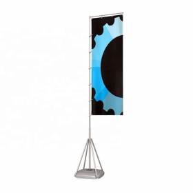 Advertising Retangular Shape Beach Flag