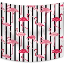 Hot selling wholesale custom flamingo style wall tapestry for drop shipping