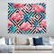 Hot selling wholesale custom flamingo style wall tapestry for drop shipping