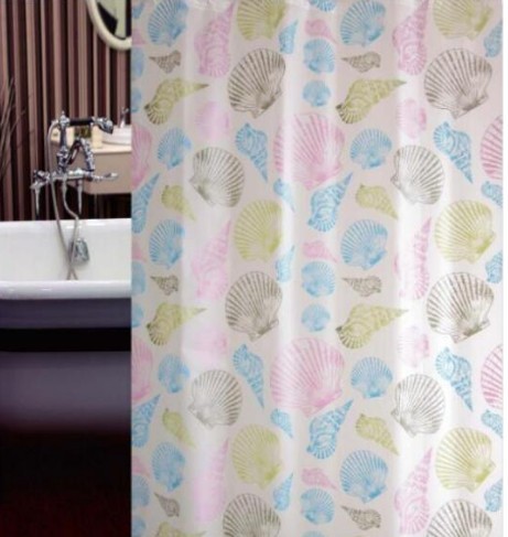 New design wholesale bathroom shower curtain