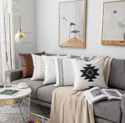 High quality customizable home decor cushion pillow cover
