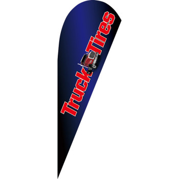Hot Selling Custom Pattern Beach Flag Wholesale Teardrop Flags
