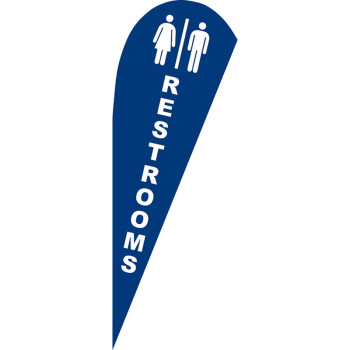 Custom Advertising Beach Flags 110D Polyester Teardrop Flags