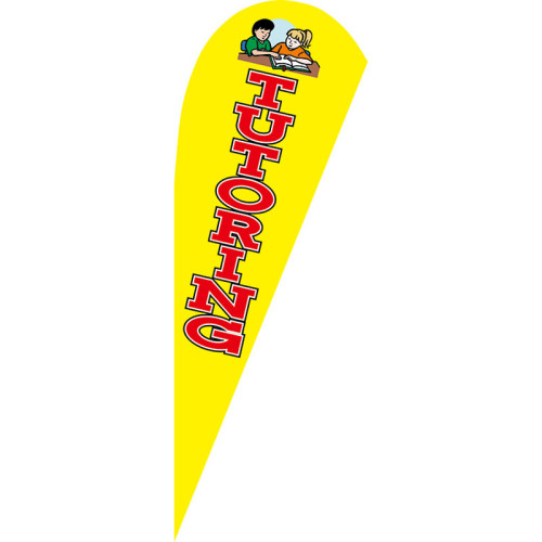 Custom Logo And Size Digital Printing Advertising Teardrop Flags