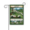 Going Golfing 110g Knitted Polyester Double Sided Garden Flag Without Flagpole