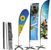 Teardrop and Feather flag banners