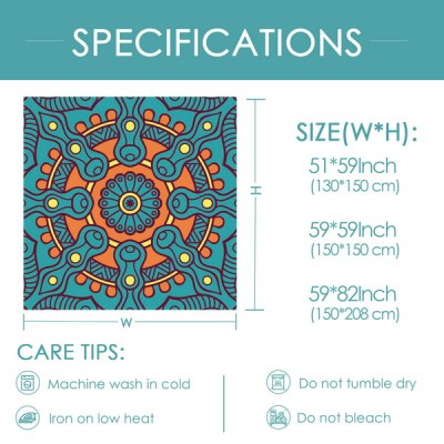 Indian Tapestry Mandala Tapestry Wall Hanging Elephant Wall Tapestry Cotton Bedspread Bohemian Hippie Tapestry Wall Deco for drop shipping