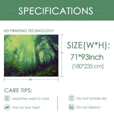 Sinonarui Home Tapestry Wall Hanging Nature Art Polyester Fabric Tree Theme, Wall Decor For Dorm Room, Bedroom, Living Room, drop shipping