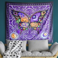 Sinonarui Artistic Butterfly Tapestry Wall Hanging Nature Home Decorations For Living Room Bedroom Dorm Decor Drop Shipping