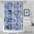 Sinonarui Abstract Lines Fashion Shower Curtain Home Decor