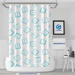 Sinonarui Books Mordern Shower Fashion Shower Curtain Home Decor