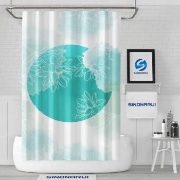 Sinonarui Meticulous painting Pattern Shower Fashion Shower Curtain Home Decor