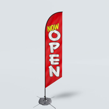 Sinonarui New Now Open Style Low Price Hot Selling Custom Pattern Beach Flags Feather Flags